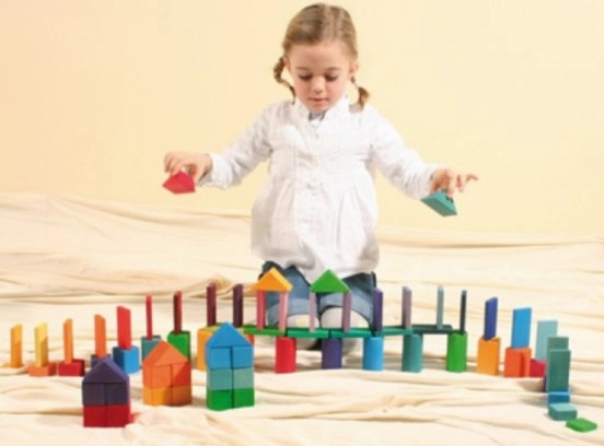 Grimm's Building Set, Shapes & Colours