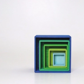 Grimm's Ocean Stacking Boxes Small