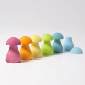 Grimm's Pastel Sorting Mushrooms