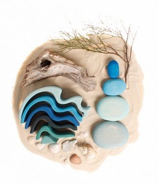 Grimm's River Building Pebbles Set