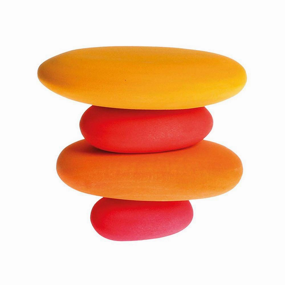 Grimm's River Pebbles - Wooden Blocks Building Set