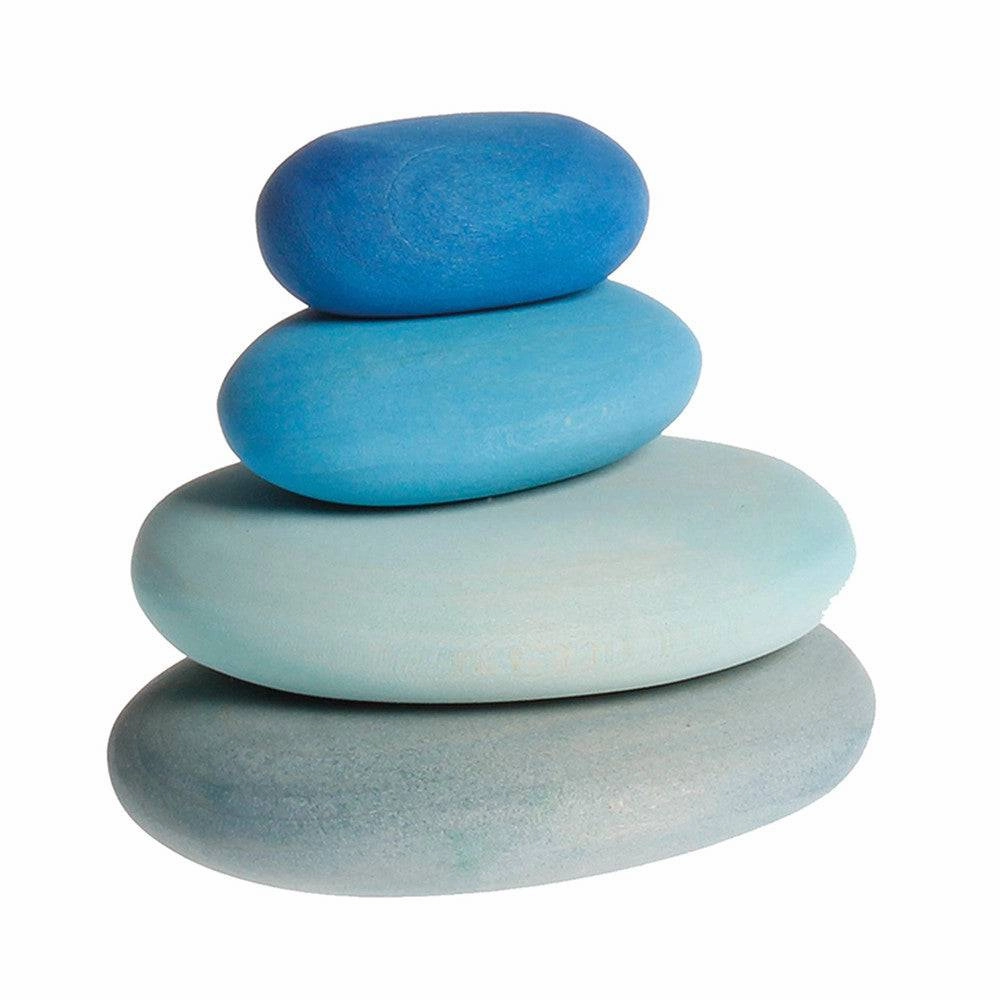 Grimm's River Pebbles - Wooden Blocks Building Set