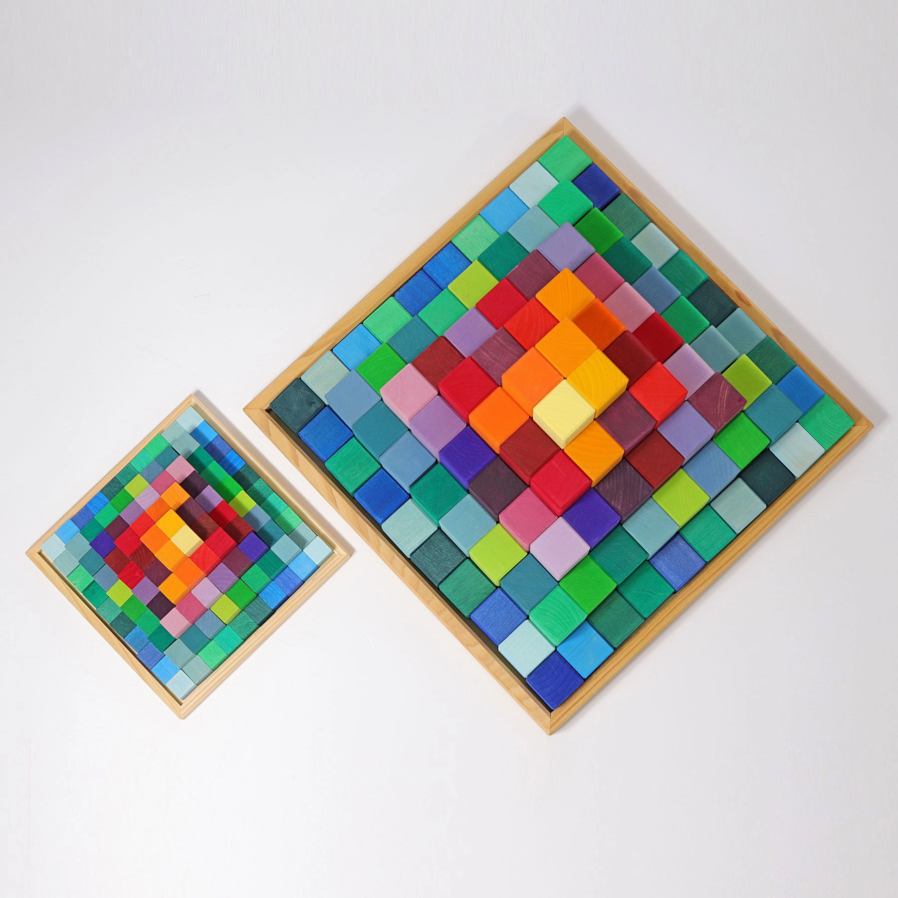 Grimm's Small Stepped Pyramid Blocks