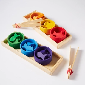 Grimm's Sorting Game Rainbow Bowls