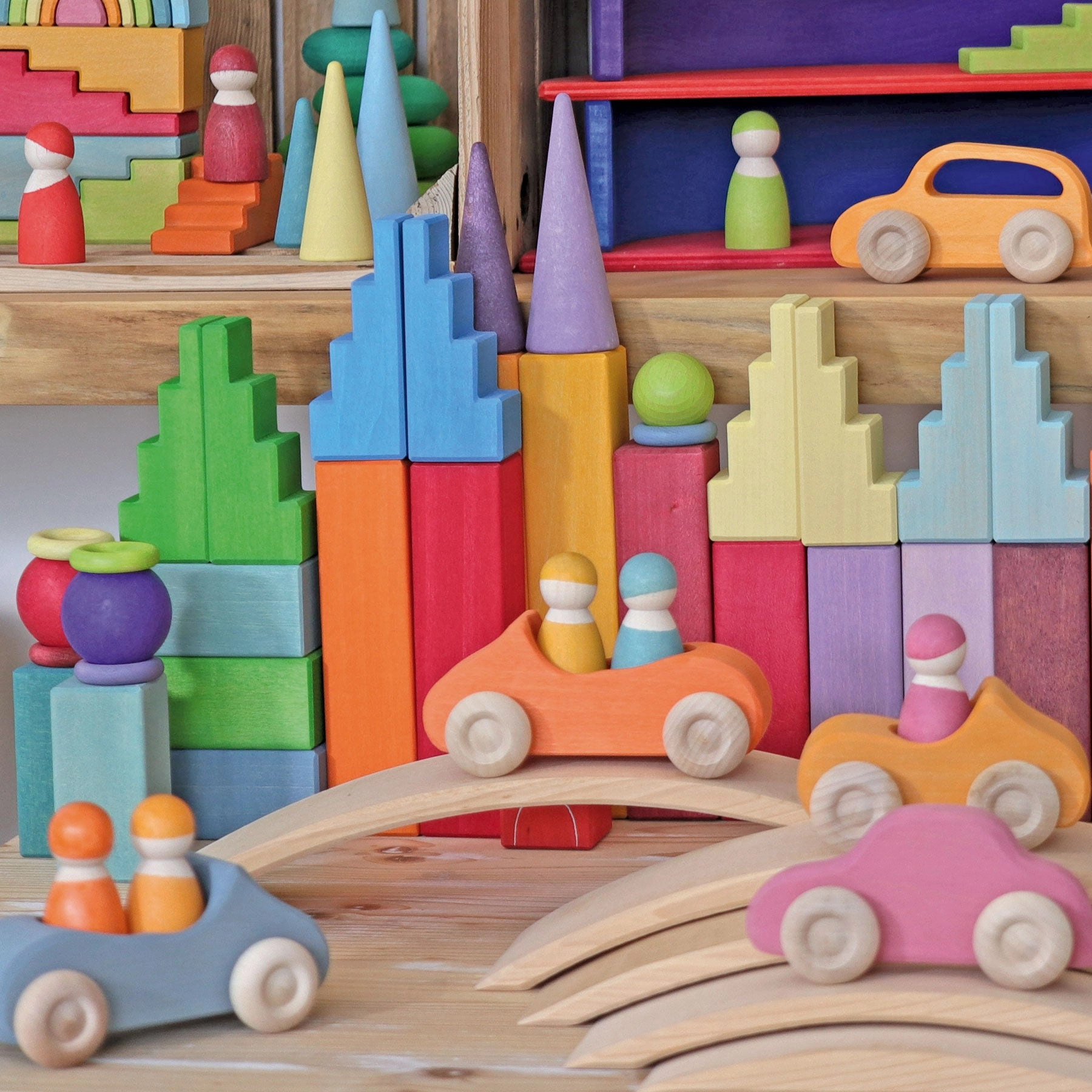 Grimm's Steeped Roofs-Pastel