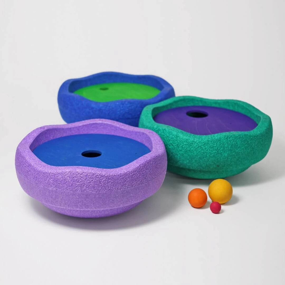 Grimm's x Stapelstein Rolling Discs - Rainbow