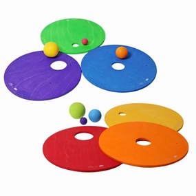 Grimm's x Stapelstein Rolling Discs - Rainbow