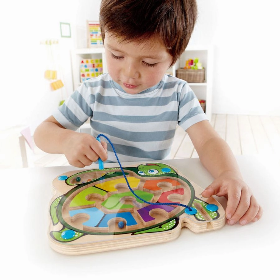 Hape - Colorback Sea Turtle Maze Puzzle