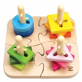 Hape - Creative Peg Puzzle