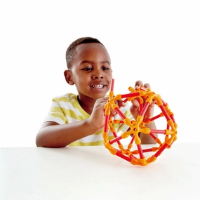 Hape - Flexistix Creative Construction Starter Set, STEM Kit (66 Pieces)