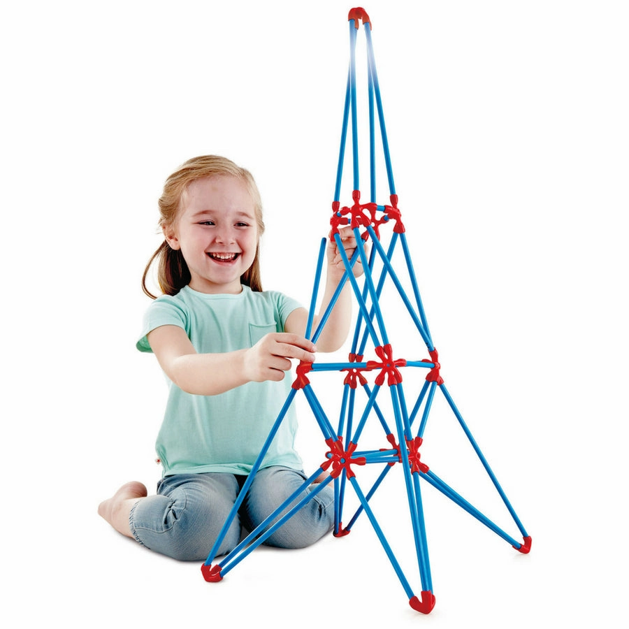 Hape - Flexistix Eiffel Tower, STEM Building Set (62 Pieces)
