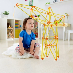 Hape - Flexistix Truss Crane, STEM Building (94 Pieces)