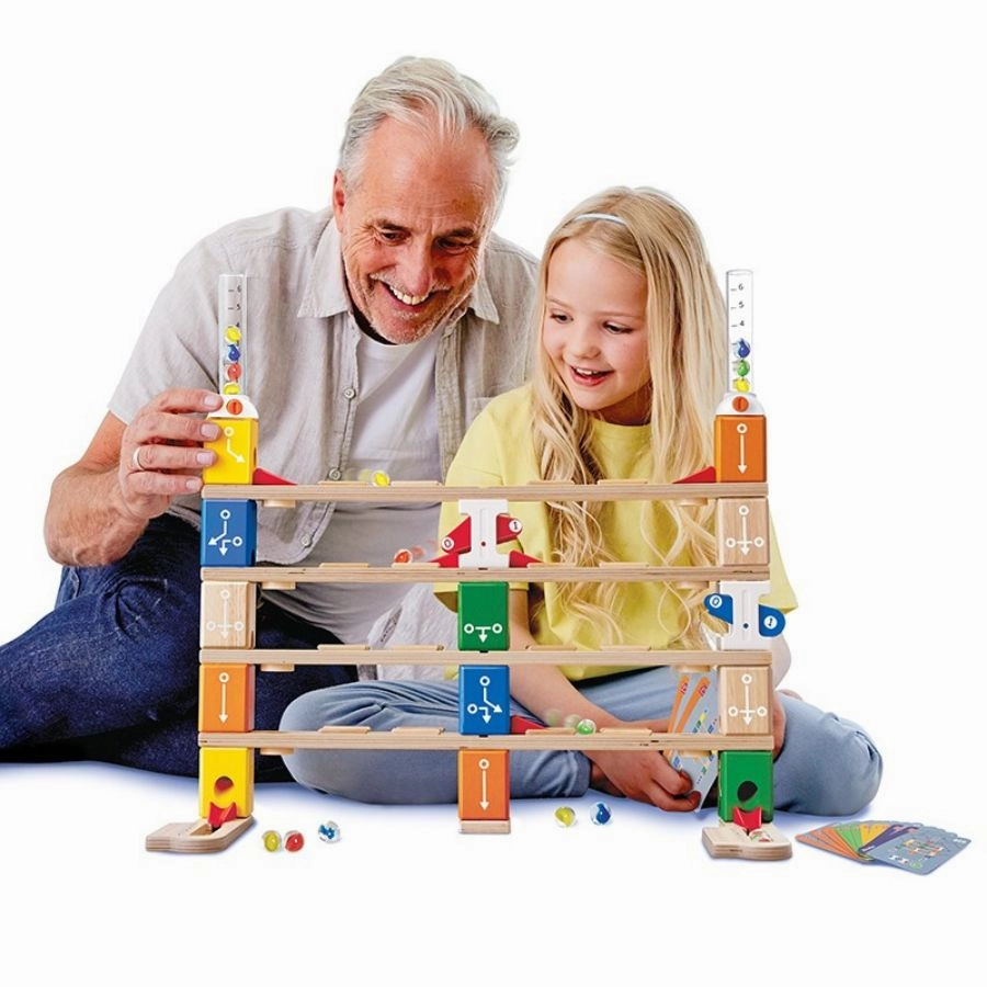 Hape - Quadrilla Basic Coding Set Marble Run