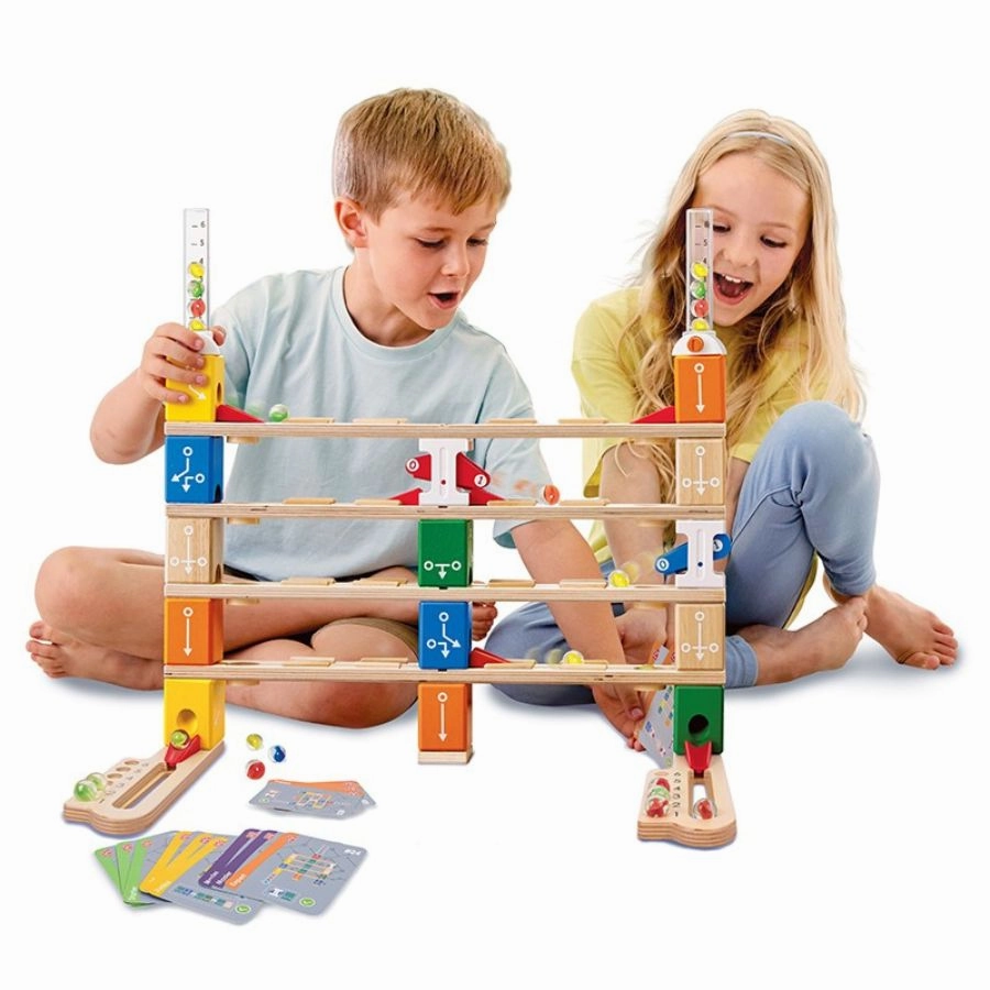 Hape - Quadrilla Basic Coding Set Marble Run