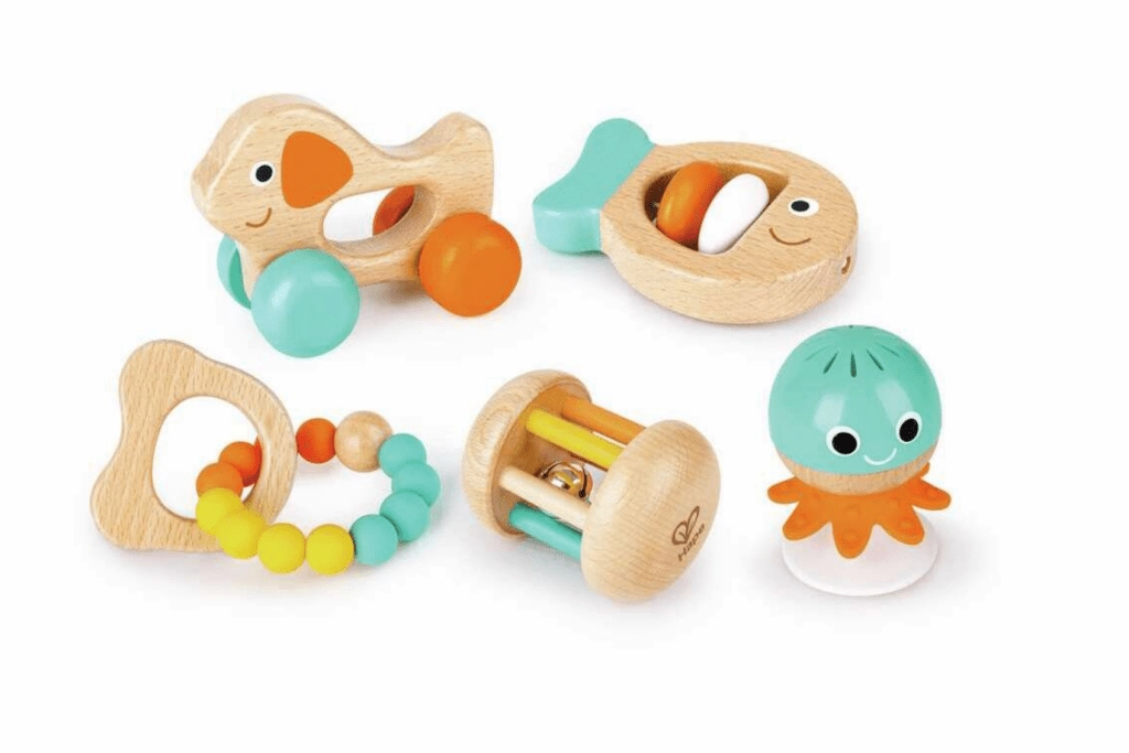 Hape Infant Instrument and Sensory Toy Set
