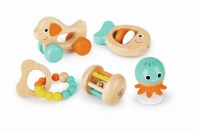 Hape Infant Instrument and Sensory Toy Set