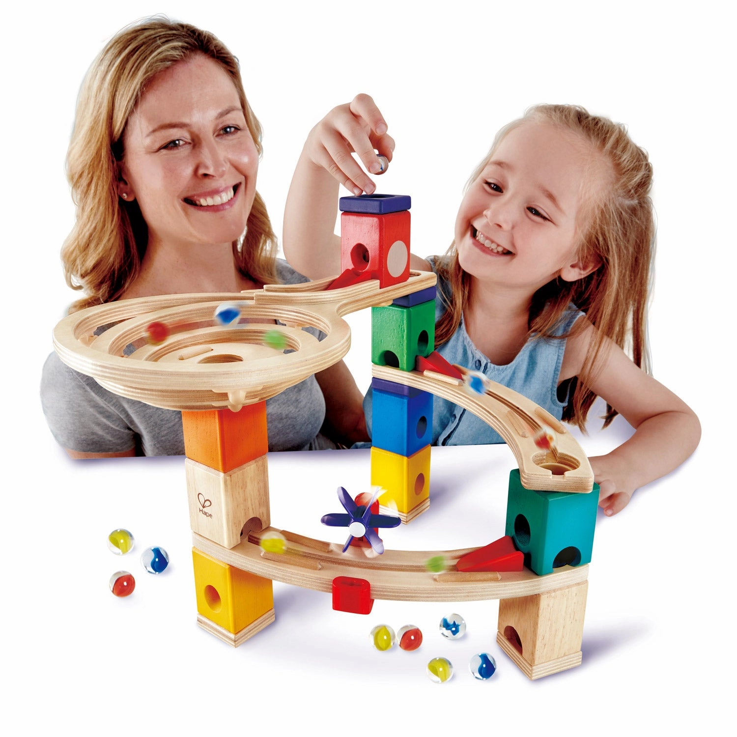 Hape Quadrilla Marble Run - Race To The Finish