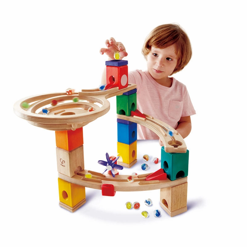 Hape Quadrilla Marble Run - Race To The Finish