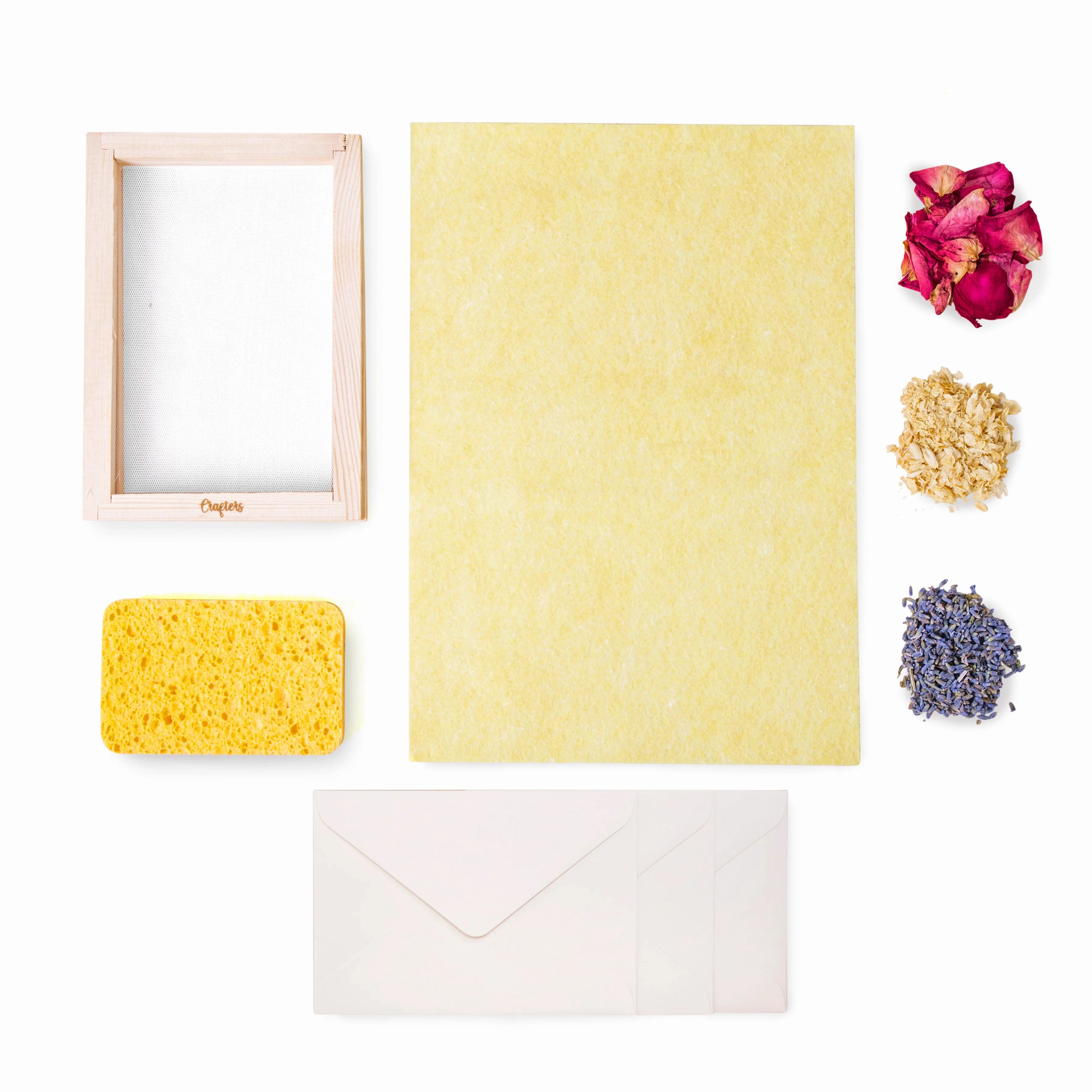 Huckleberry Crafters Flower Paper Kit