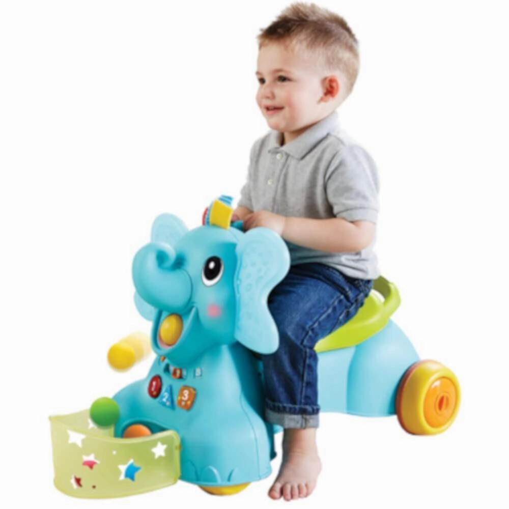 Infantino 3-in-1 Sit, Walk & Ride Elephant