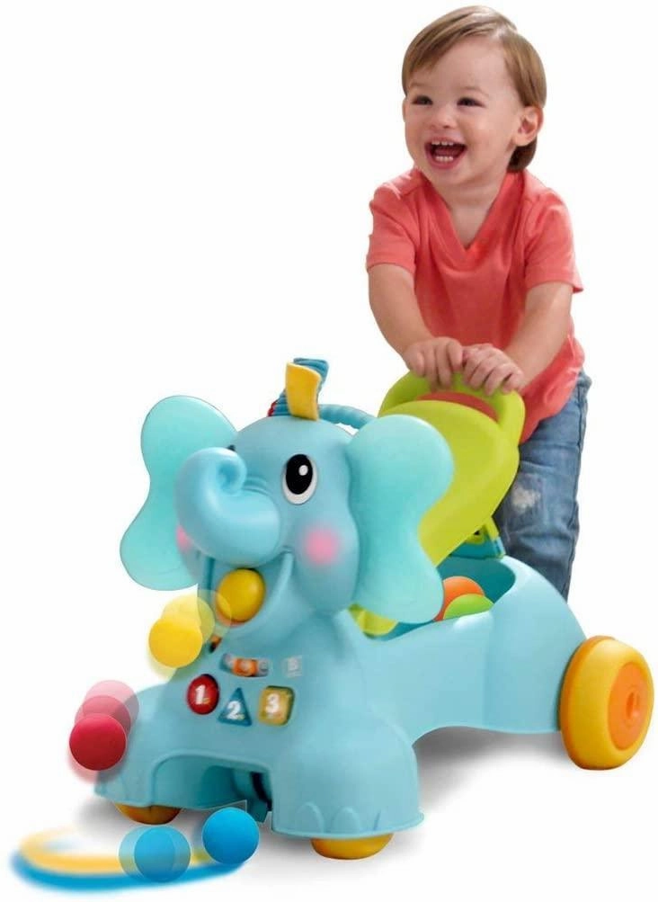 Infantino 3-in-1 Sit, Walk & Ride Elephant