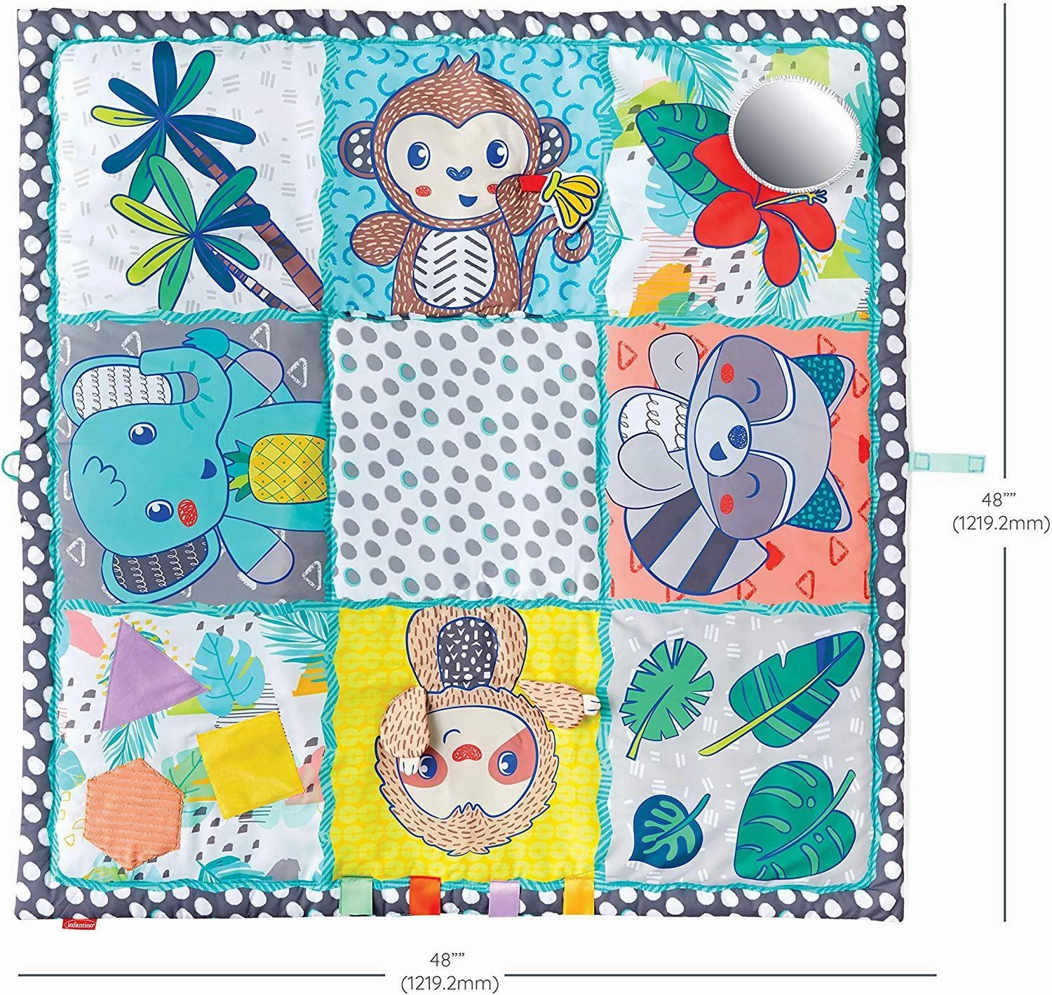 Infantino Jumbo Sensory Discovery Mat