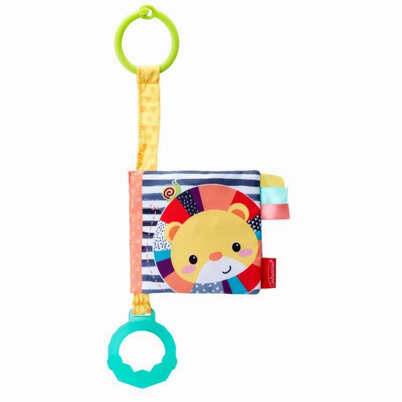 Infantino Link and Squeak Animal Crinkle Book