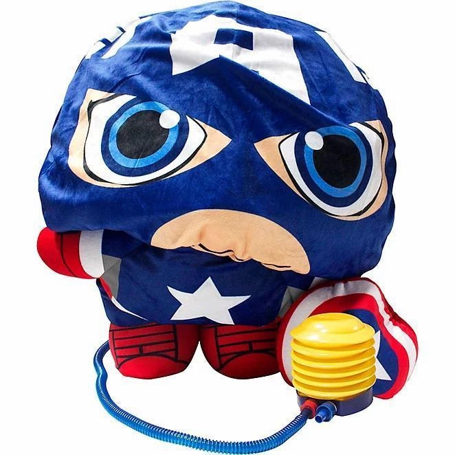 Inflate-A-Heroes Inflatable Plush - 30-Inch Captain America