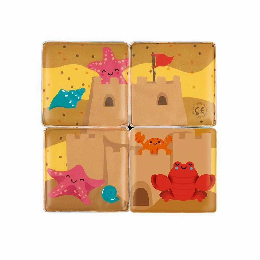 Janod 4 Bath Cubes 4-Piece Playset
