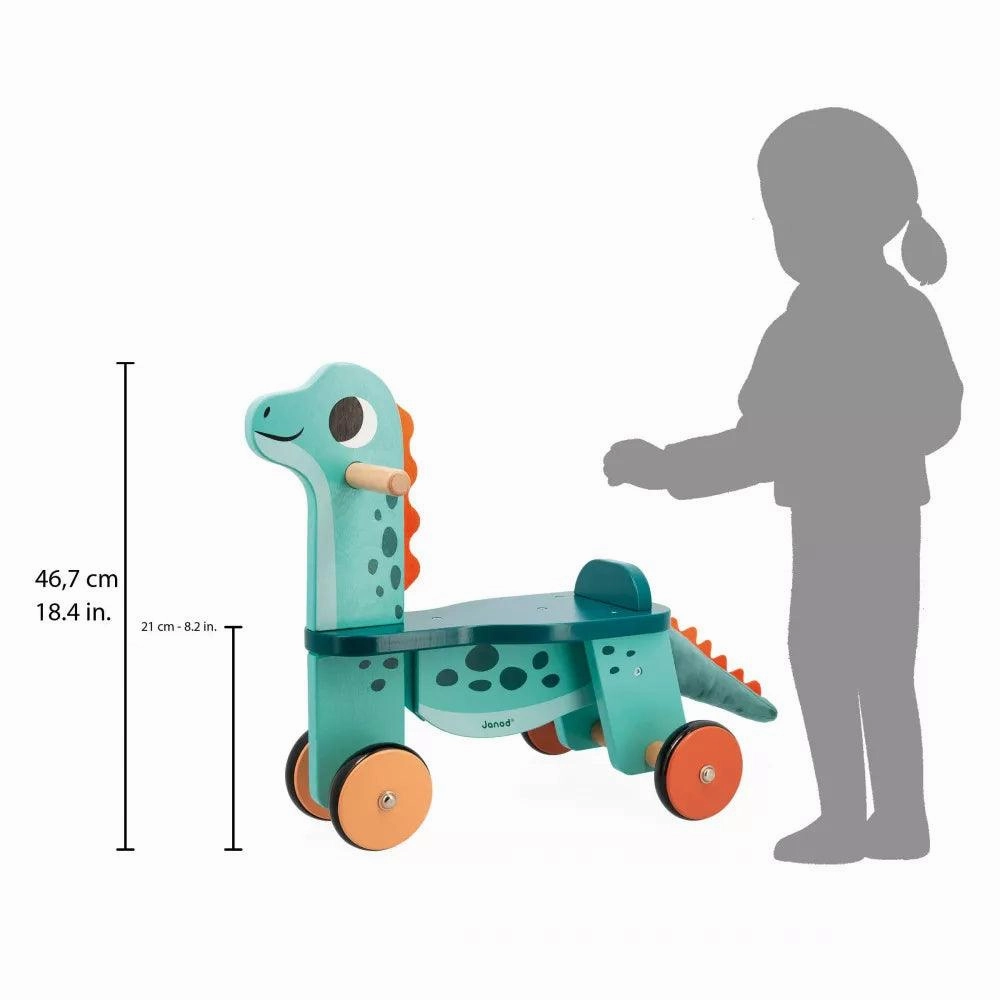 Janod Dino - Ride On Dino Portosaurus