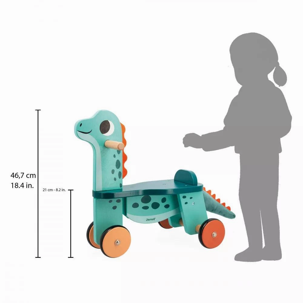 Janod Dino - Ride On Dino Portosaurus