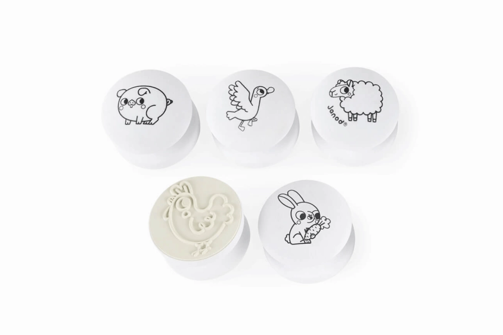 Janod Farm Stamp Set