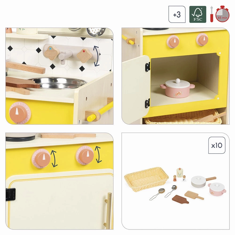 Janod Shiny Grandma - Cooker