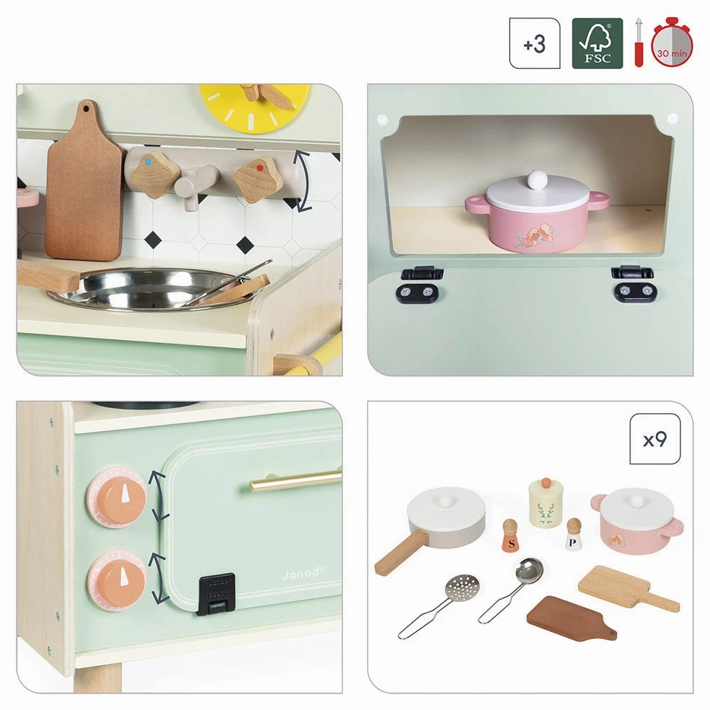 Janod Shiny Grandma - Kitchenette