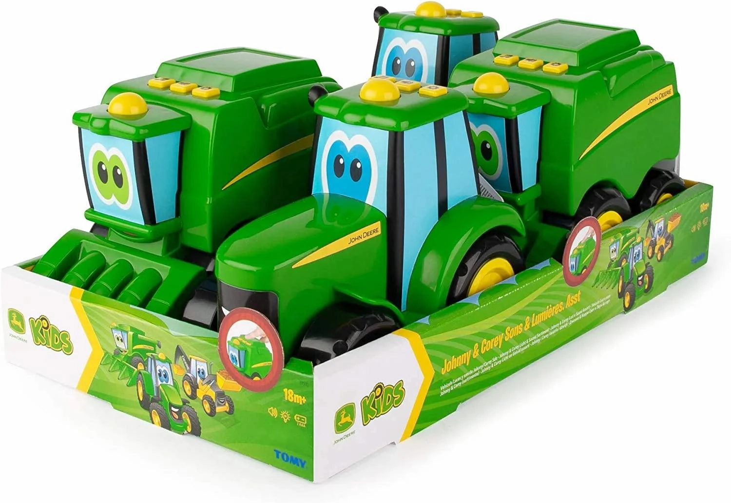 John Deere Johnny and Corey Lights & Sounds Vehicles - Assorted