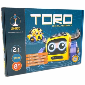 Johnco - Toro 2 in 1 Bull and Dino Bot Robot
