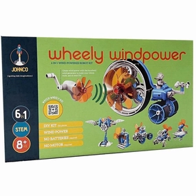 Johnco - Wheely Windpower 6 in 1 Wind Powered Robot