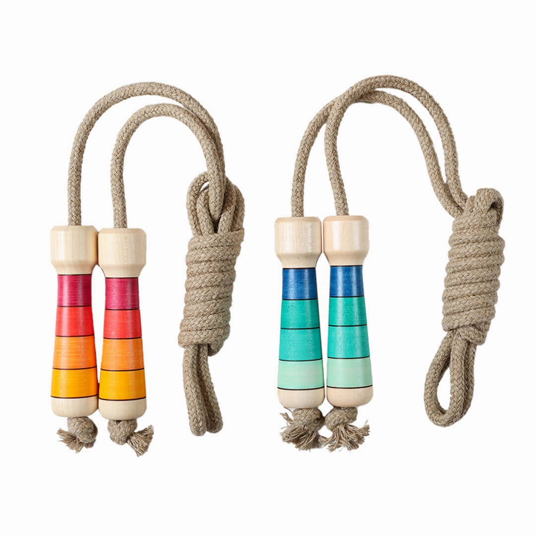 Jump Rope with Wooden Handles