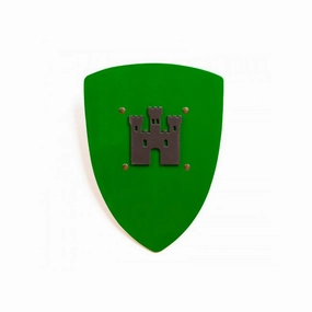 Kalid Medieval Shield Kamelot Green - Castle S