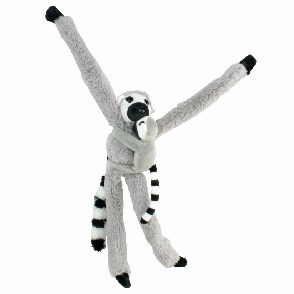 Keycraft 7111 Lemur With Baby Plush