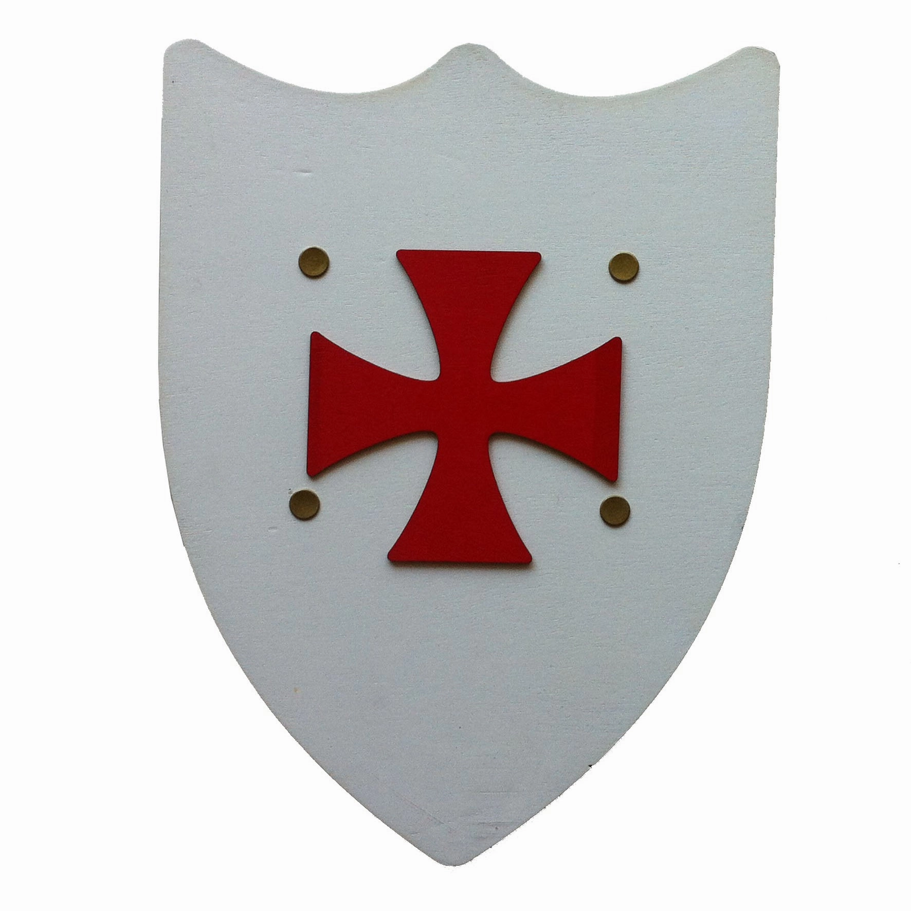 Klid Medieval Shield Historik Templar Cross White