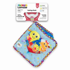 Lamaze - Feelings Soft Book - Interactive Baby Book