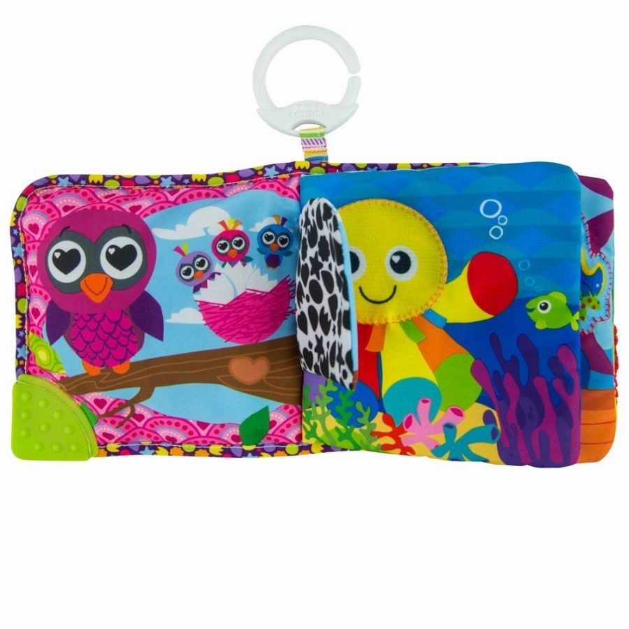 Lamaze - Feelings Soft Book - Interactive Baby Book