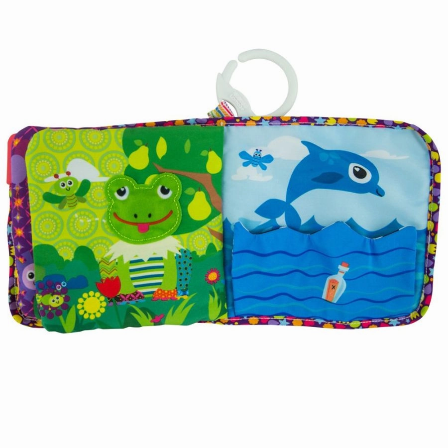 Lamaze - Fun with Colours Soft Book - Interactive Baby Book