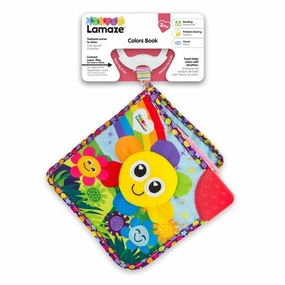 Lamaze - Fun with Colours Soft Book - Interactive Baby Book