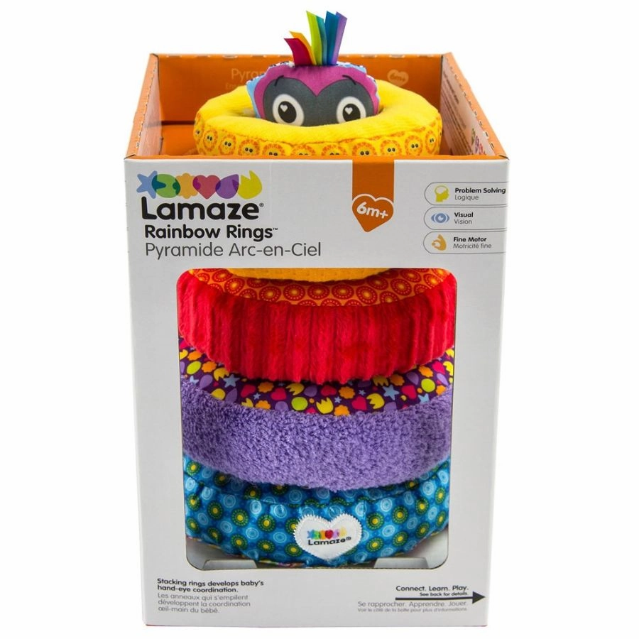 Lamaze - Rainbow Stacking Rings