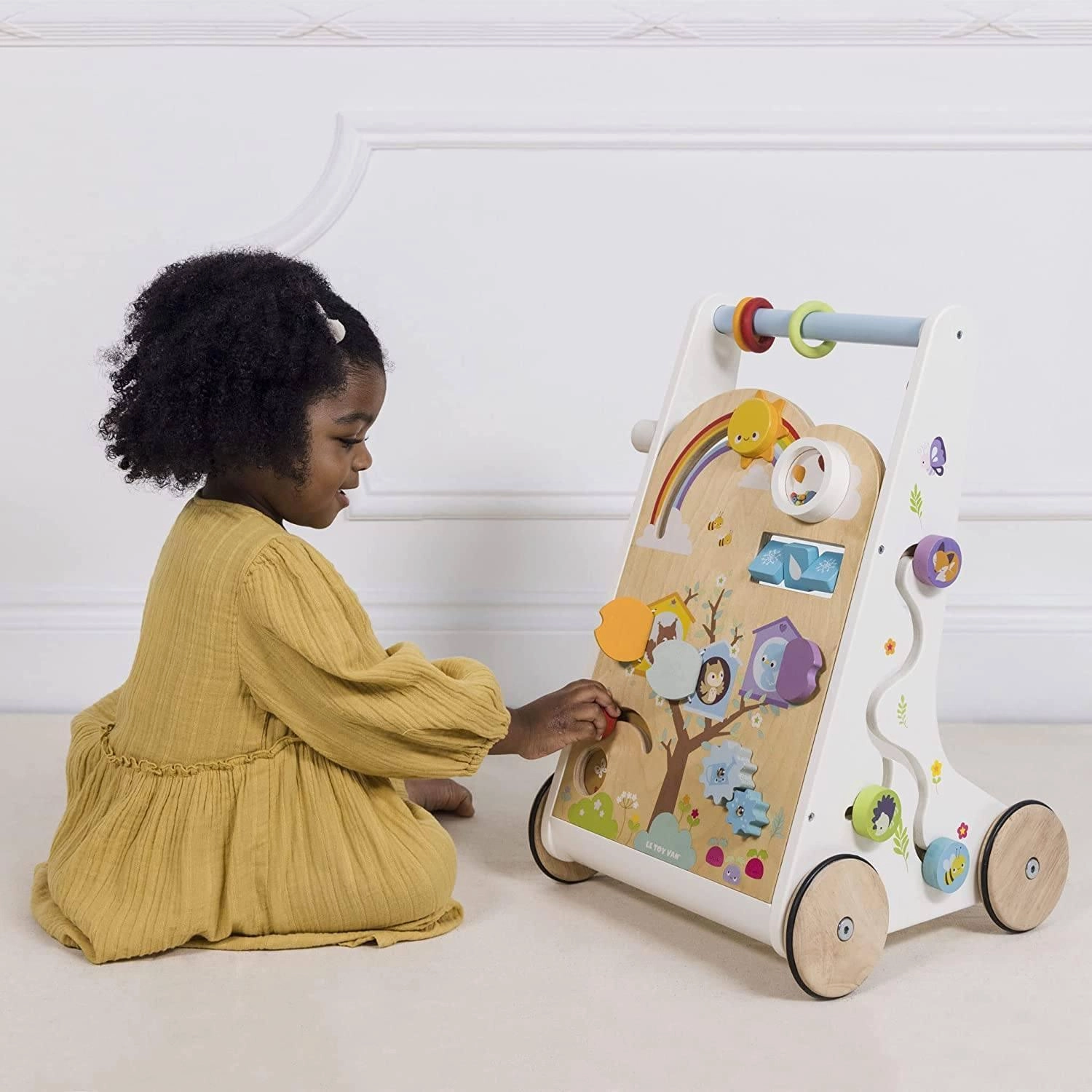 Le Toy Van Premium Wooden Baby Activity Walker