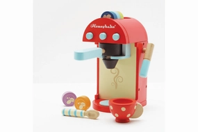 Le Toy Van Wood Coffee Machine and Pods