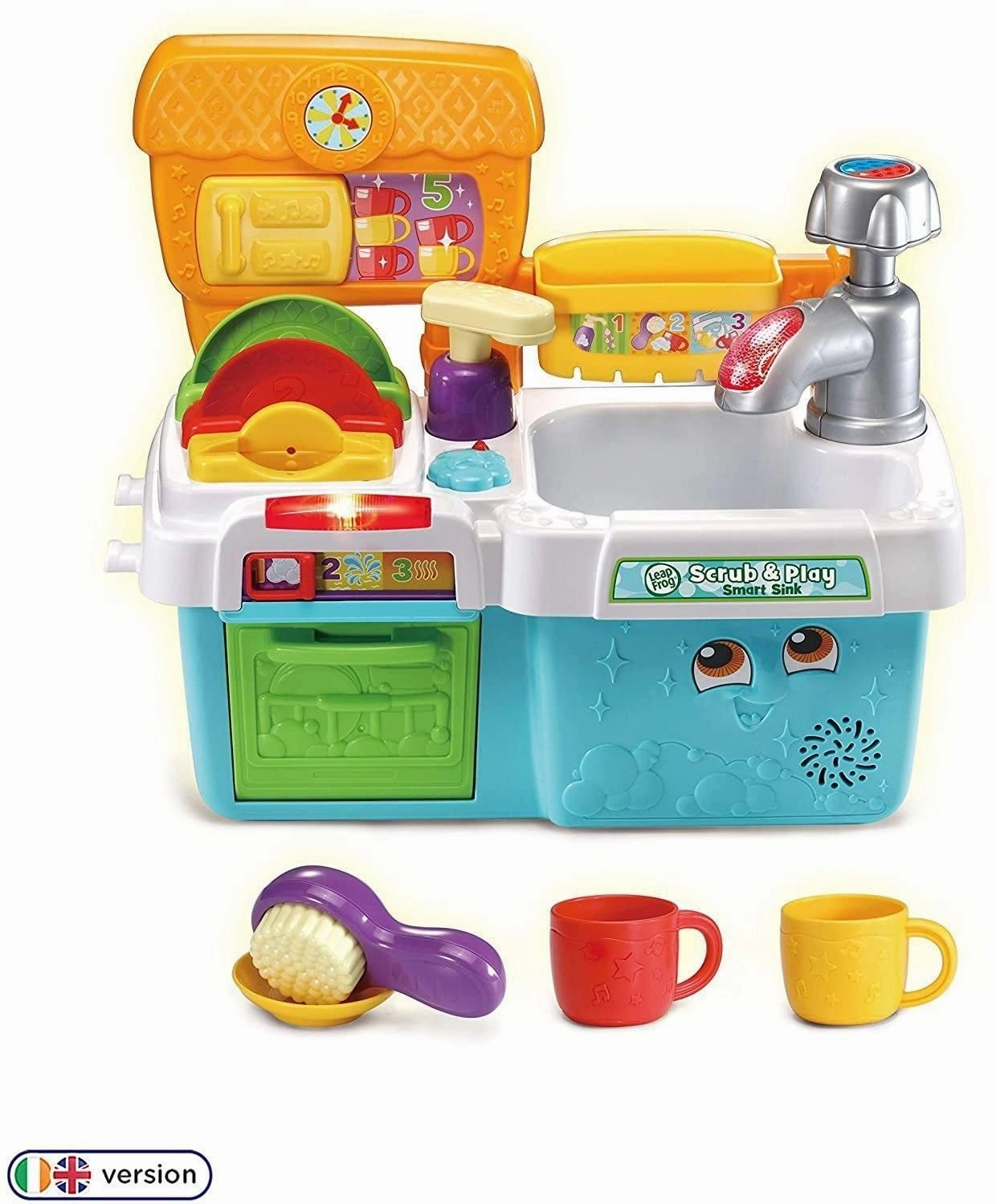 LeapFrog Scrub & Play Toy Sink Toy, Play Kitchen & Accessories