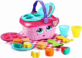 LeapFrog Shapes & Sharing Picnic Basket - Pink